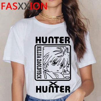 Hunter x Hunter Hisoka drabužius femme pora kawaii tumblr atsitiktinis harajuku t-shirt harajuku