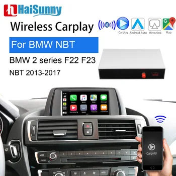 Belaidžio Automobilių žaisti BMW NBT 2Series F22/F23 2013-2017 Paramos Smart Multimedijos Ekrane Carplay Vaizdo Android Auto Navigacijos
