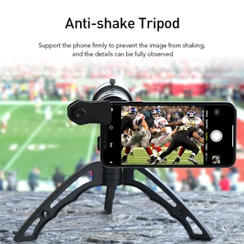 APEXEL HD 20x-40x artinimo objektyvą monokuliariniai+selfie trikojo 