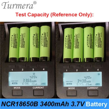 18650 Baterija NCR18650B 3.7 V 3400mah Įkraunama Ličio Baterija, Žibintuvėlis Žibintai, Baterija 2MOS Apsaugos Valdybos Turmera