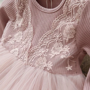 Išgalvotas Nėrinių Suknelė Vasarą Šalies 2018 Kūdikių Princess Gimtadienio Suknelės Baby Girl Drabužius Vaikams Mokyklos Kostiumas 3 6 7 8Yrs