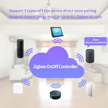 Zigbee On/Off Valdytojas Smart Switch APP 