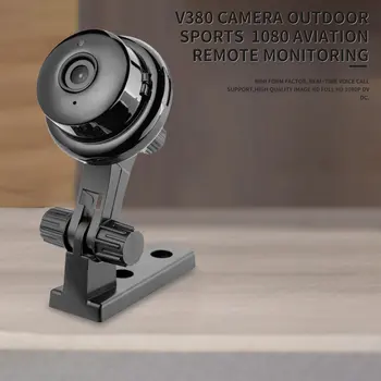V380 Kamera Lauko Sporto Mažas Fotoaparatas 1080p Oro Kameros Vairuotojo Diktofonas Turas Sferiniai Nešiojamieji Nuotolinio Stebėti
