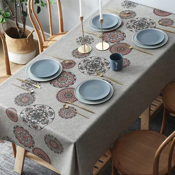 Šiaurės staltiesė atspari vandeniui naftos įrodymas plauti nemokamai PVC staltiesė arbatos staltiesė meno stalo staltiesė kilimėlis