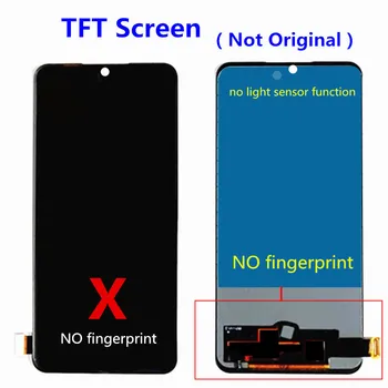 TFT Už Vivo V17 Neo LCD Ekranas+Touch Ekrano skaitmeninis keitiklis Asamblėjos Endoprotezų vivo V17 Rusija versija V 17 V17 Neo LCD