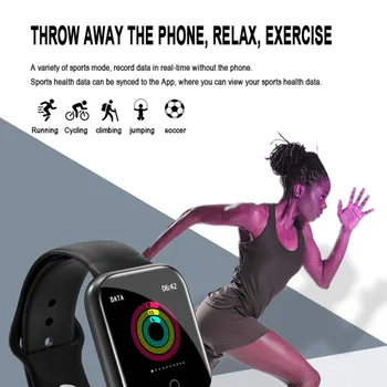 Smart Watch Band Mados Smart Apyrankė Miego Širdies ritmo Monitorius Apyrankę Fitness Tracker IP67 