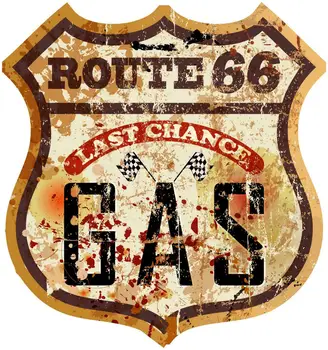 Karšto Parduoti Retro Aufkleber Route 66 