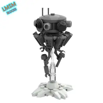 SS kosmoso karai Imperial Zondas Droid Modeliavimas Robotas Pav Kolekcijos modelių Kūrimo Blokai 