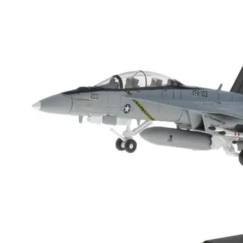 1:100 Masto F/A-18 Strike Fighter Modelis - Diecast Orlaivių Plokštumos Replika - Mini Home Office Dekoratyvinis