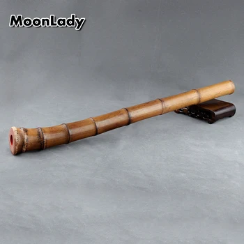 D Pagrindiniai Vertikalūs Bambuko Fleita Rudas Originalus Bambuko Muzikos Instrumentai, Japonijos Tradicinių Rankų darbo Woodwind Priemonė, shakuhachi