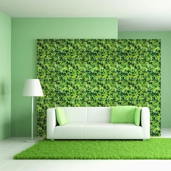 Žalia Žolė, lipni Apmušalai atsparus Vandeniui Sienos Popieriaus Plytų Namuose Dekoratyvinės Sienų Lipduko Miegamasis HomeDecor ST-1020