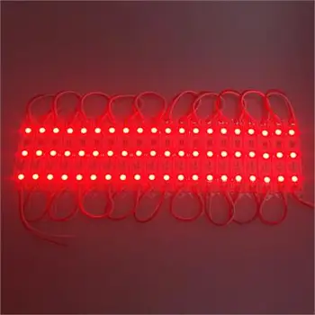20pcs/Daug Super Ryškus LED SMD 5050 Balta /Šiltai Balta/Raudona/Žalia/Mėlyna/RGB Modulis juostos SMD šviesos 3 šviesos DIODAI, Šviesos, atsparus Vandeniui
