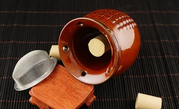 Buitinės keramikos puodą grandymo moxa taurės medicininė masažas atšilimo traditinal gydymas, gydymo įstaiga