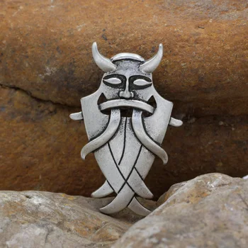 Odin ' s Kaukė Gudrus ir savo Nuožiūra Viking Karoliai Šiaurės Amuletas Pakabukas