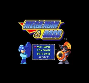Megaman & Bass 16 bitų Super Žaidimo Kortelės PAL/NTSC Žaidėjas