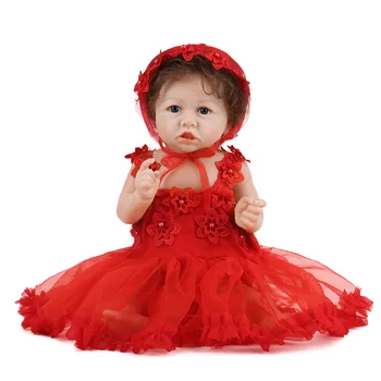 Bebes lėlės 58CM originalus autentiškas sukurta reborn baby girl vaikiška lėlė princesė aukštos kokybės full body silikono