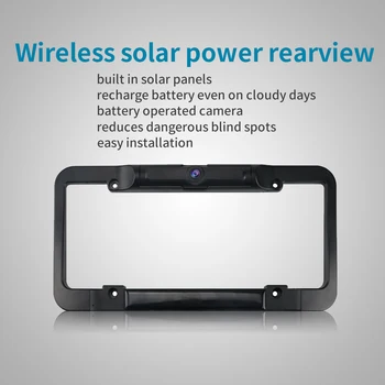 4.3 colių Licenciją Plokštelės Laikiklis LCD Monitorius Saulės Belaidžio WIFI Automobilį Atbuline Kamera, Greitas Nemokamas Pristatymas