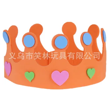25pcs Gimtadienio putų kepurės vaikams žvaigždžių karūna rožančiai princesė, princas atlikti rekvizitas, dekoracijos įrankiai įvykio prekes