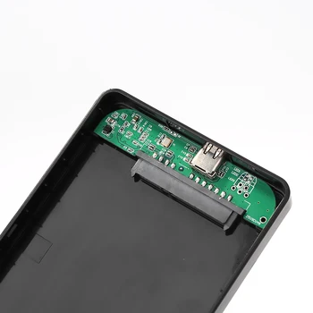 2.5 colių Kietojo Disko Gaubto SSD Diską, USB 3.1 SATA3 HDD Mobile Išorės Atveju Buitinių Kompiuterių Priedai