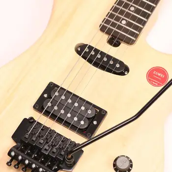 Nebaigtas Elektrinės Gitaros Komplektai PELENŲ Kūno Kanados Klevo Floydrose Tiltas 