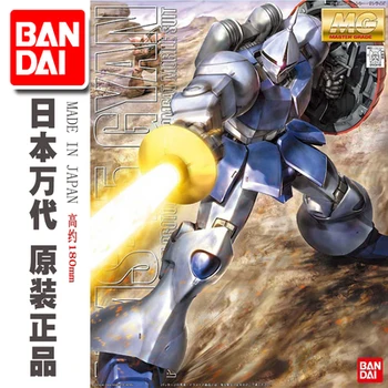 BANDAI gundam 1/100 MG YMS-15 GYAN GUNDAM modelį, vaikai surinkti Robotas Anime veiksmų skaičius, žaislai
