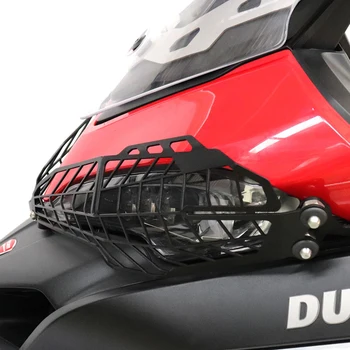 Už Ducati Multistrada 950 1260 1200 Motociklo priekinis žibintas Guard Grotelės Grotelės Padengti Raštas CNC Aliuminio-2020 m.