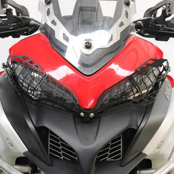 Už Ducati Multistrada 950 1260 1200 Motociklo priekinis žibintas Guard Grotelės Grotelės Padengti Raštas CNC Aliuminio-2020 m.