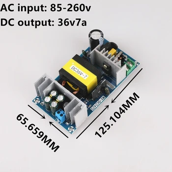 7A 36V DC impulsinis Maitinimo šaltinis Valdybos Stabilus Didelės Galios AC DC Maitinimo Modulis Transformatorius