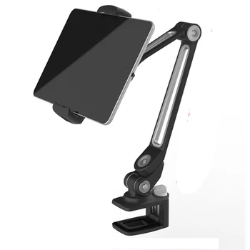 Darbalaukio Sklendė Tipas Tablet Stand Ekrane Sukasi 360 Rankos Kelis Sukimosi Tingus Žmonės, Aliuminio Laikiklis, skirtas 