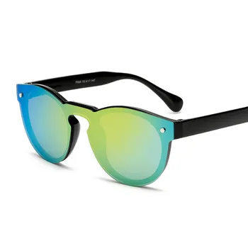 2019 naujas mados ponios akiniai nuo saulės klasikinis retro markės dizaino ovalo vyrams UV400 akiniai UV skaidraus krištolo akiniai nuo saulės