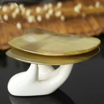 Gua sha masažo įrankis ragų grandymo kūno bendrieji gamtos veido plona veido dragos meridian grožio artefaktas skustis