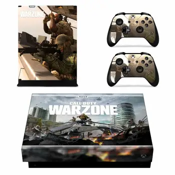 Modern Warfare Visiškai Padengti Odos Konsolės & Valdytojas Decal Lipdukai Xbox One X Odos, Vinilo Lipdukai