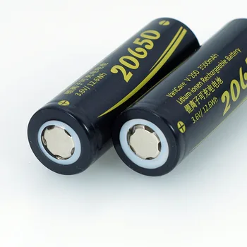 Naujas VariCore 20650 3500mAh), 3,7 V ličio baterija Skaitmeninis bluetooth garsiakalbiai žibintuvėlio baterijos