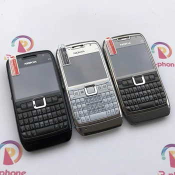 Originalus Nokia E71 3G Atrakinta Mobilus Telefonas Wifi GPS Restauruotas mobiliųjų Telefonų & arabų rusų Klaviatūra