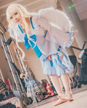 Didėjančios ekrano Herojus Filo Saldus Lolita Dress Komplektus, Anime Cosplay Kostiumai