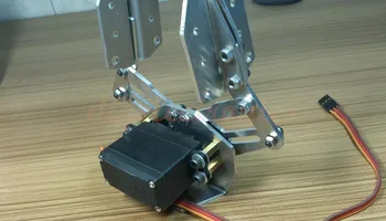 Metalo Roboto Ranka Manipuliatoriaus Gripper Robotas Mechaninė Letena Apkabos, Suderinama Su MG996R/DS3218 Servo už Roboto Rankos Dalis