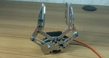 Metalo Roboto Ranka Manipuliatoriaus Gripper Robotas Mechaninė Letena Apkabos, Suderinama Su MG996R/DS3218 Servo už Roboto Rankos Dalis