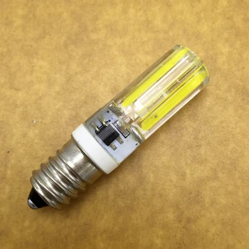 Energijos Taupymo LED E14 Kukurūzų Lempos Lemputė 220V 240V Pritemdomi 10W COB LED Apšvietimo Žibintus pakeisti Halogeninės Krištolo Sietynas, 5vnt/daug