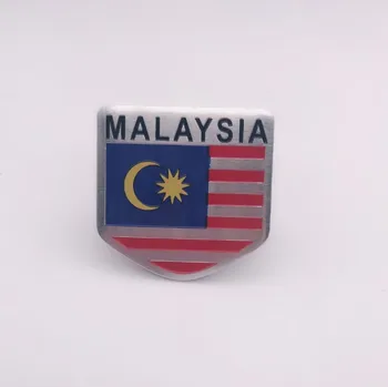 Švedija Ispanija, Anglija, Turkija, Malaizija, Indonezija Europos Kanados Nacionalinė Emblema, Vėliava, Emblema, Automobilių Kėbulo Shield Stiliaus Lipdukai