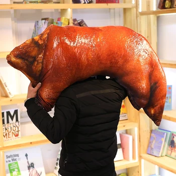 1pc 20-110cm didelis kiaulių Kanopų Įdaryti Juokinga Modeliavimas Didelis Kiaulių Kanopų Pagalvė Pagalvės Letena Arka Koja Pliušinis Žaislas Pagalvė