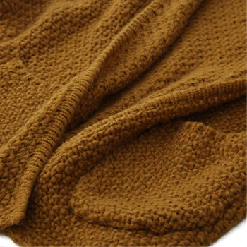 Rudenį Cardigan Moterų Megzti Megztinis Ilgomis Rankovėmis Megztinis Moterų Džemperis Moterims Megzti Megztinis Su Kišenėje