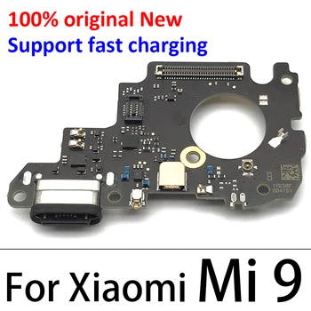 Originalus Įkroviklis Valdybos Flex PCB Už Xiaomi Mi 8 9 Lite 9 Se 9T Pro Mix 2 2S Poco X3 USB Jungtis Dock Įkrovimo Flex Kabelis