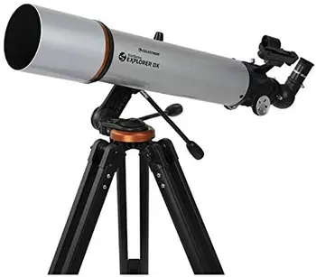 Celestron StarSense Explorer DX 102mm f/6.5 Refraktoriumi Niutono Astronominis Teleskopas