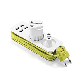 ES Energijos Juostos Su USB Portable Išplėtimo Lizdo MUMS JK Europos Plug 1.5 m Laidas Power Strip Travel Adapter Išmaniųjų Telefonų Kroviklis