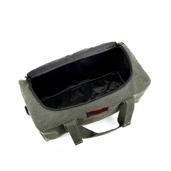 Vyrai 70L arba 40L didelės talpos drobė maišelis klasikinis bagažo krepšys sustorėjimas, tvirtas rankinės, juoda ruda Armijos žalioji 3 spalvų