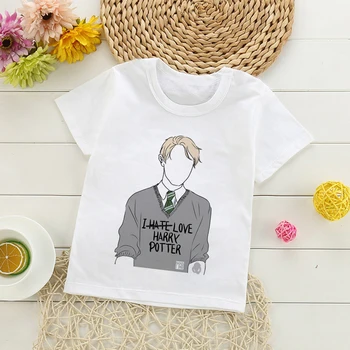 Draco Malfoy paauglių didelis sesuo, kūdikių marškinėliai drabužių dizaineris vasaros anime enfant filė tee vaikai