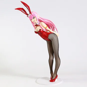 Anime Darling į FRANXX Nulio Dvi Kodas 002 Bunny mergina Sexy Merginos PVC Veiksmų Skaičiai Figūrėlės Modelis Žaislai