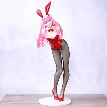 Anime Darling į FRANXX Nulio Dvi Kodas 002 Bunny mergina Sexy Merginos PVC Veiksmų Skaičiai Figūrėlės Modelis Žaislai