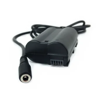 V mount Plokštės Maitinimo + 15mm Gnybtas prie žaibolaidžio + EN-EL15 Manekeno Baterija + DC kabelis, skirtas 