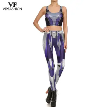 VIP MADOS 2019 Karšto Pardavimo Veikia Moterų Fitneso Kelnės moterims 3D Atspausdintas Žaidimas Modelio Dizainas Seksuali Moteris Cosplay Antblauzdžiai